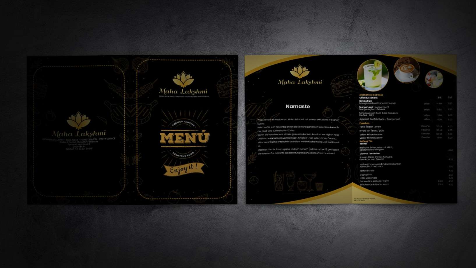 Menu Designs