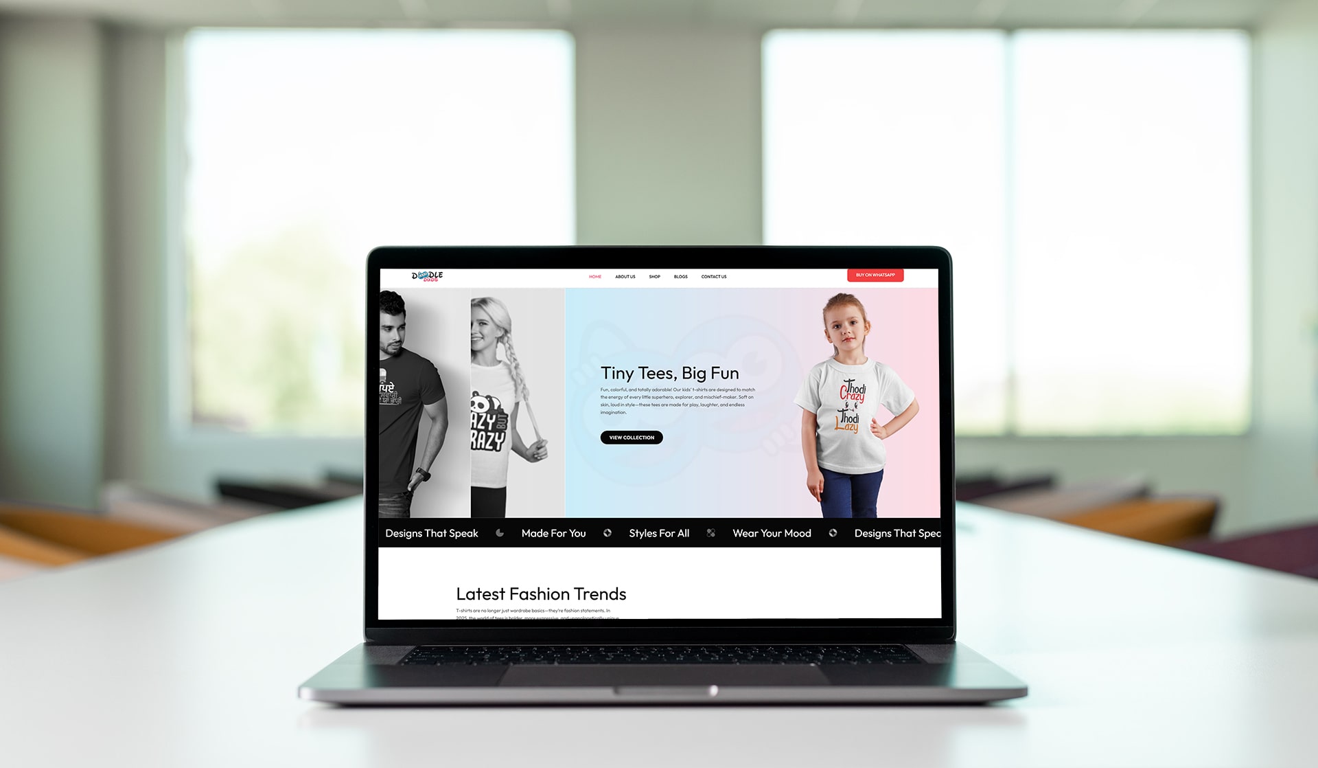 DoodleDuds Website