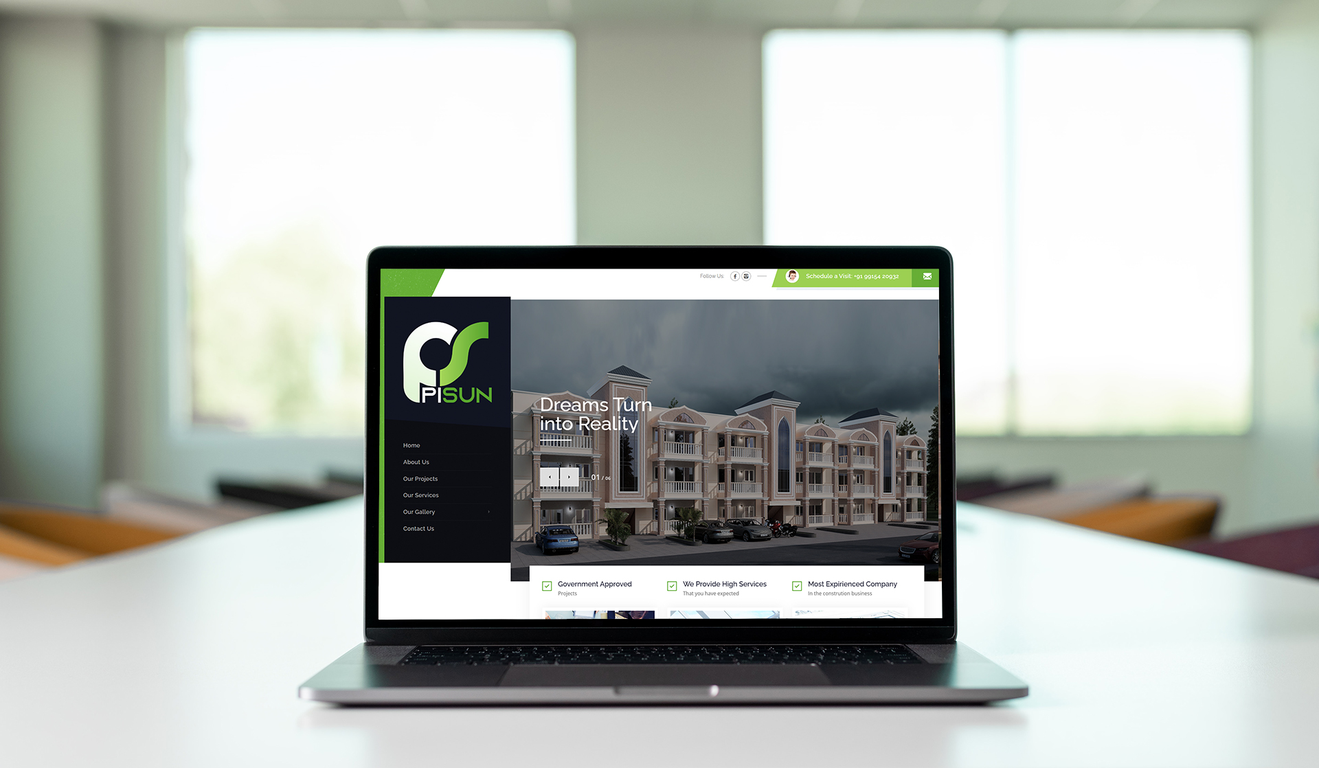 Pisun Group Website