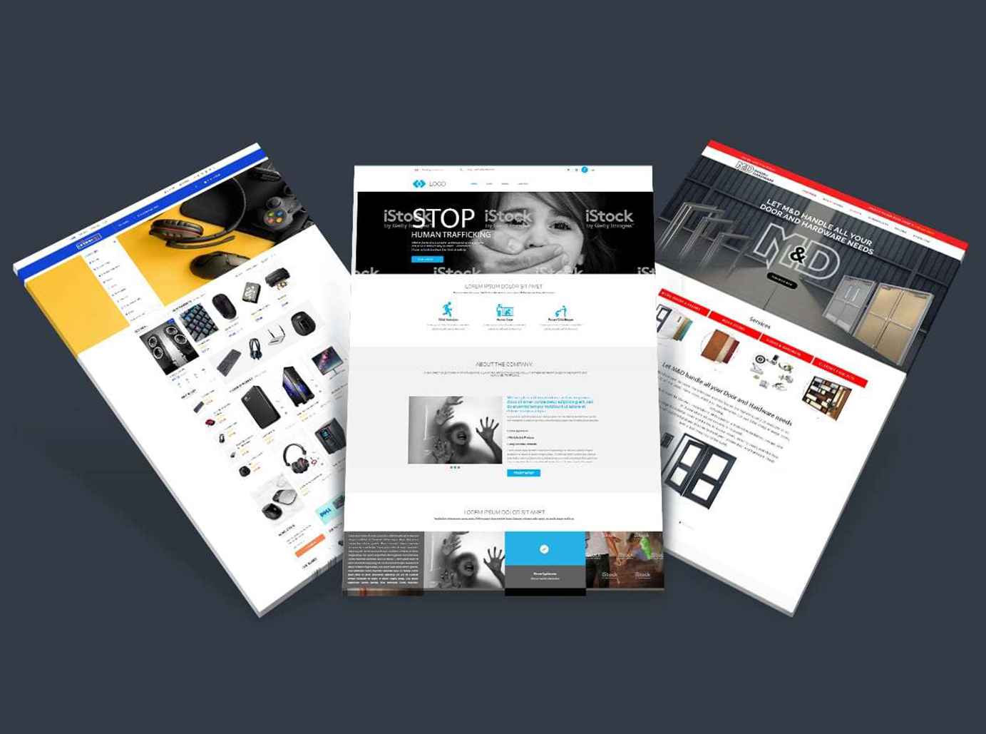 Website Mockup Design Portfolio